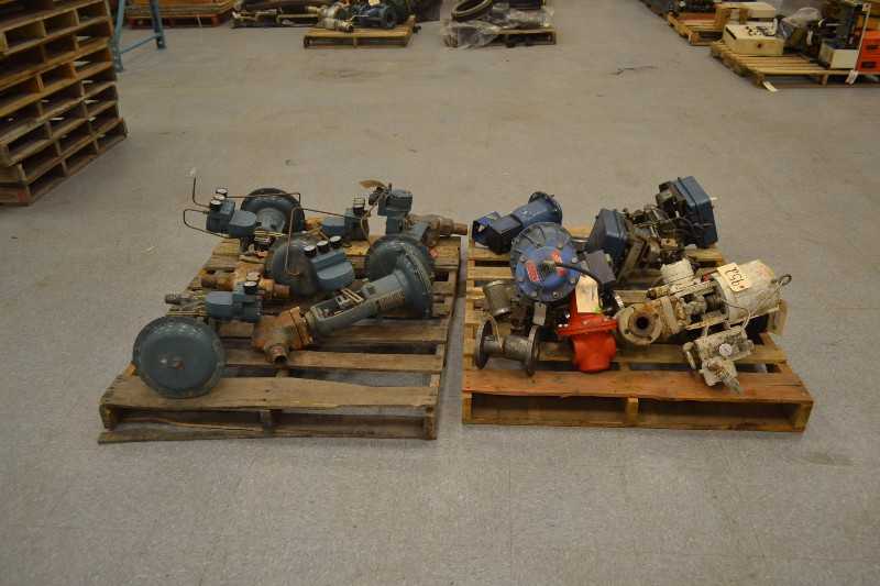 2 PALLETS OF ASSORTED VALVES, HONEYWELL (OHIO) - MISCELLANEOUS