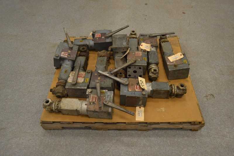 1 PALLET OF MANUAL RESET SAFETY SHUT-OFF VALVES (OHIO) - MISCELLANEOUS