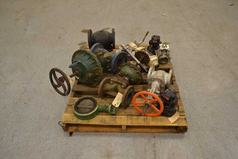 1 PALLET OF ASSORTED MANUAL VALVES, SEMCO,KECKLEY (OHIO) - MISCELLANEOUS