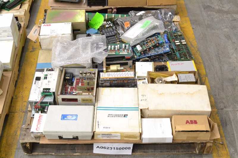 4 PALLETS OF ELECTRICAL CONTROLS INPUT MODULES, OUTPUT MODULES, I/O PROCESSORS, METERS (OHIO) - MISCELLANEOUS