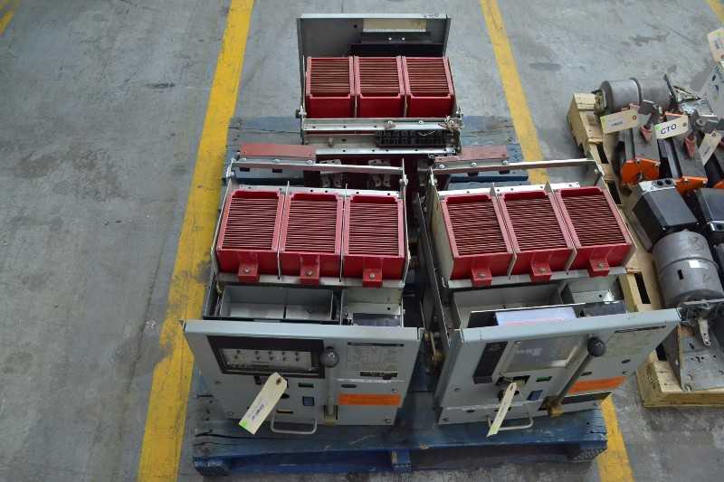 1 PALLET OF WESTINGHOUSE DS-632 1600A 240-600V AIR LOW VOLTAGE BREAKER SWITCHGEARS (OHIO) - MISCELLANEOUS