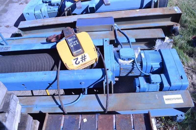 MANNESMANN DEMATIC DEMAG DH 1063 H40 12.5TON 31.4FT/MIN HOIST UNIT (OHIO) - MISCELLANEOUS