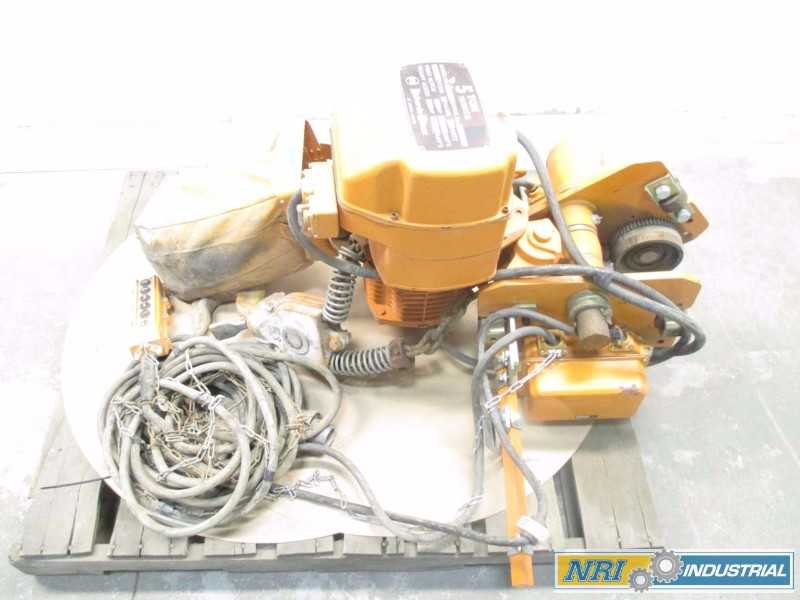 RICHARDS-WILCOX ES3M050S ELECTRIC HOIST AND TROLLEY 5TON (OHIO) - MISCELLANEOUS RICHARDS-WILCOX ES3M050S ELECTRIC HOIST AND TROLLEY 5TON (OHIO) - MISCELLANEOUS