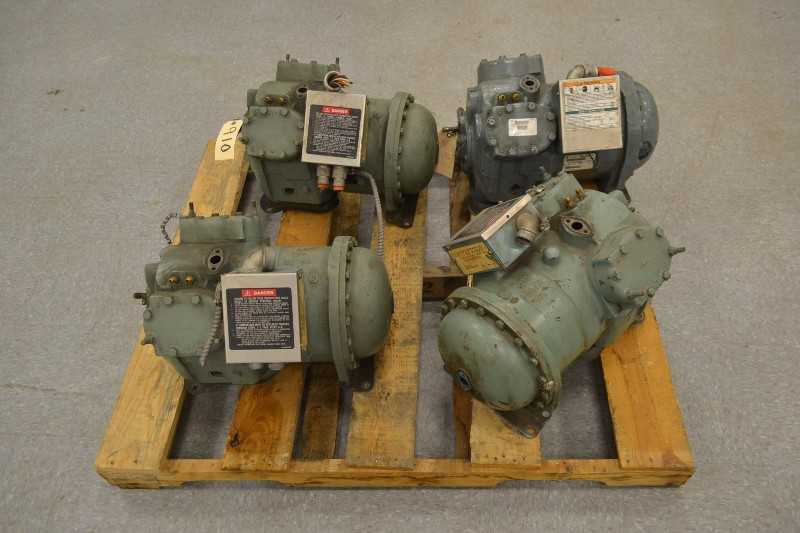 LOT OF 4 CARLYLE REFRIDGERANT COMPRESSORS (OHIO) - MISCELLANEOUS