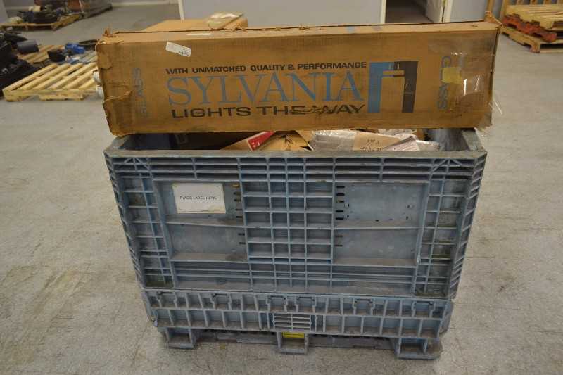 1 PALLET OF MISC. LIGHT BULBS, SYLVANIA, GE (OHIO) - MISCELLANEOUS