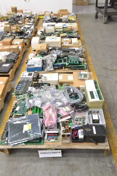 4 PALLETS OF ELECTRICAL CONTROLS INPUT MODULES, OUTPUT MODULES, I/O PROCESSORS, METERS (OHIO) - MISCELLANEOUS