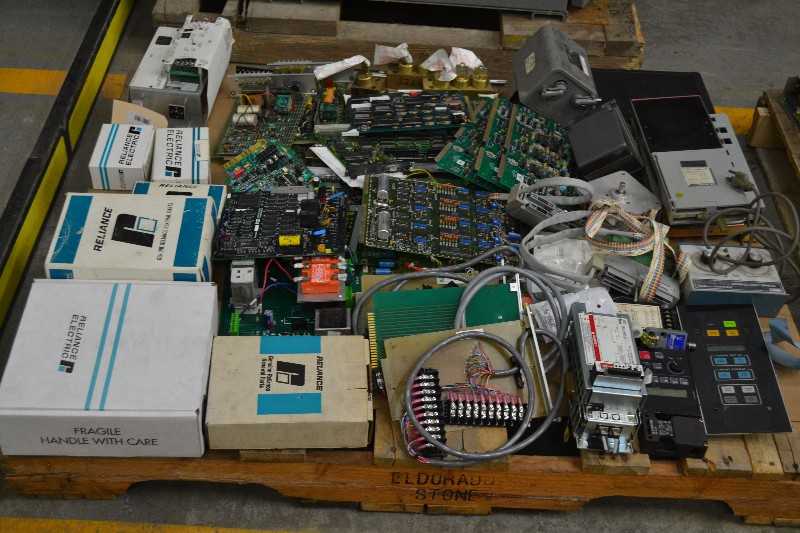 8 PALLETS OF ELECTRICAL CONTROLS INPUT MODULES, OUTPUT MODULES, I/O PROCESSORS, METERS (OHIO) - MISCELLANEOUS