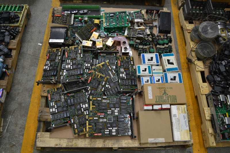 8 PALLETS OF ASSORTED ELECTRICAL CONTROLS INPUT MODULES, OUTPUT MODULES, METERS, RELAYS (OHIO) - MISCELLANEOUS