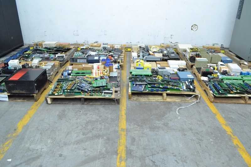 8 PALLETS OF ASSORTED ELECTRICAL CONTROLS INPUT MODULES, OUTPUT MODULES, I/O PROCESSORS (OHIO) - MISCELLANEOUS