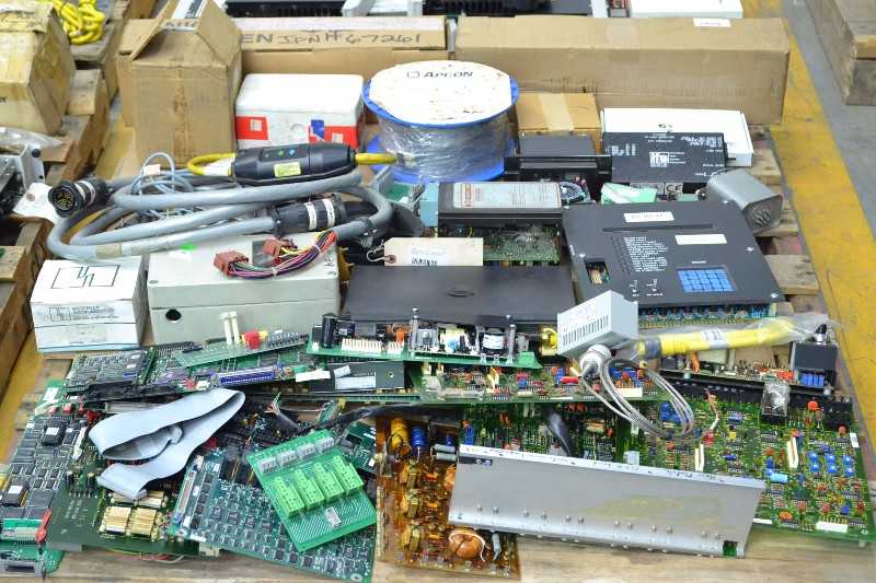8 PALLETS OF ELECTRICAL CONTROLS, INPUT OUTPUT MODULES, I/O PROCESSORS, PCB CIRCUIT BOARDS (OHIO) - MISCELLANEOUS
