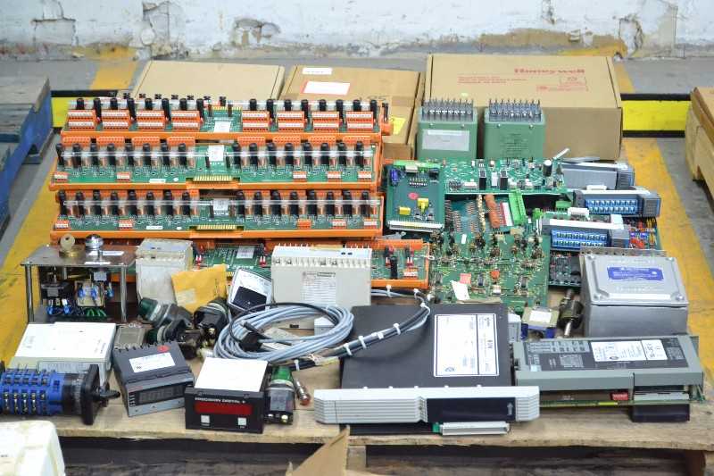 8 PALLETS OF ELECTRICAL CONTROLS, INPUT OUTPUT MODULES, I/O PROCESSORS, PCB CIRCUIT BOARDS (OHIO) - MISCELLANEOUS