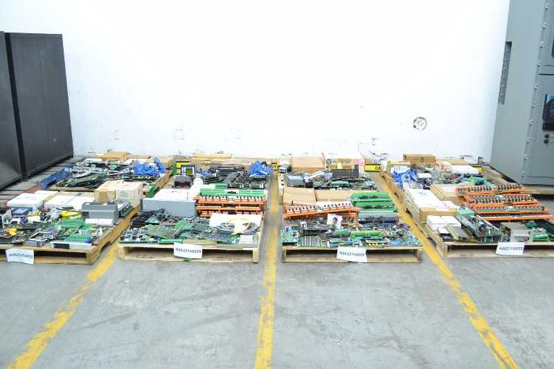 8 PALLETS OF ELECTRICAL CONTROLS, INPUT OUTPUT MODULES, I/O PROCESSORS, PCB CIRCUIT BOARDS (OHIO) - MISCELLANEOUS