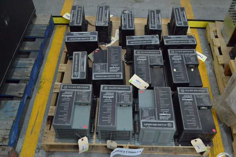 1 PALLET OF ASSORTED PROGRAMMABLE MOTOR PROTECTOR RTD MODULES, ALLEN BRADLEY (OHIO) - MISCELLANEOUS