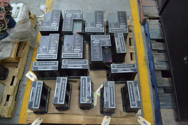 1 PALLET OF ASSORTED PROGRAMMABLE MOTOR PROTECTOR RTD MODULES, ALLEN BRADLEY (OHIO) - MISCELLANEOUS