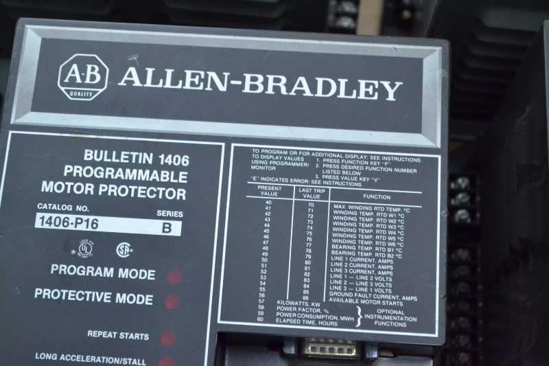 1 PALLET OF ASSORTED PROGRAMMABLE MOTOR PROTECTOR RTD MODULES, ALLEN BRADLEY (OHIO) - MISCELLANEOUS