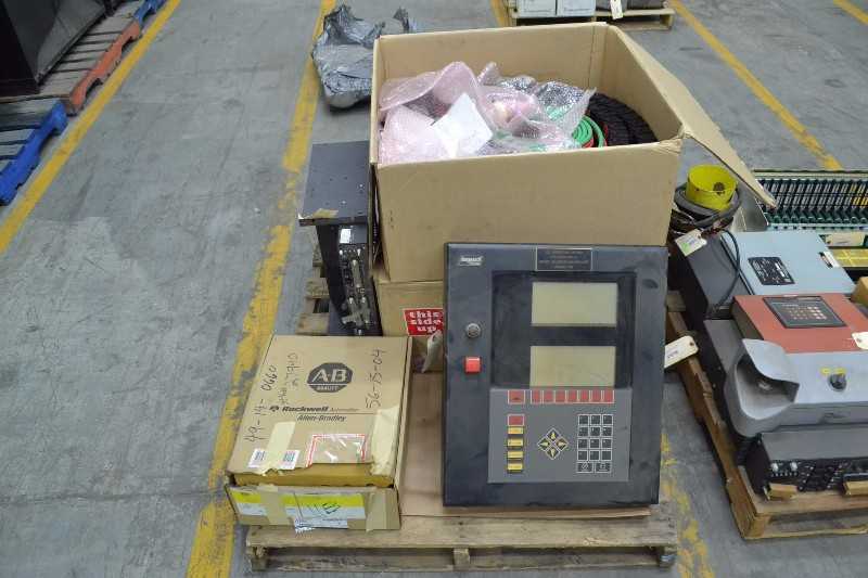 3 PALLETS OF ASSORTED CONTROLS, OPERATOR INTERFACE PANELS, TERMINALS, POWER SUPPLYS, SWITCHES (OHIO) - MISCELLANEOUS