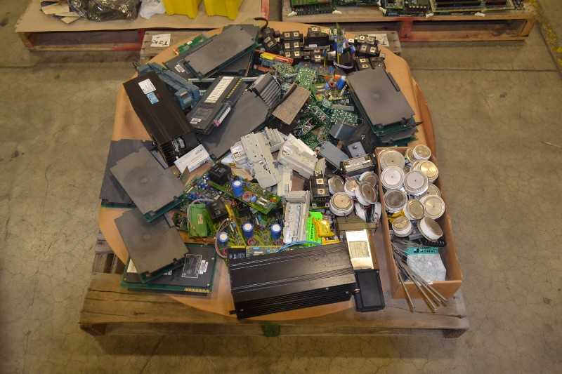 7 PALLETS OF ASSORTED ELECTRICAL CONTROLS INPUT MODULES, OUTPUT MODULES, I/O PROCESSORS (OHIO) - MISCELLANEOUS