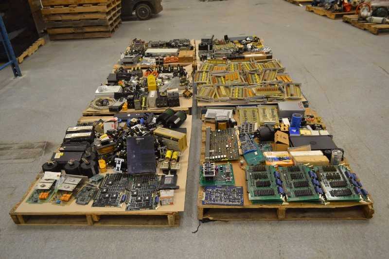 6 PALLETS OF MISC. ELECTRONIC EQUIPMENT,AB, BANNER, PCI, ABB (OHIO) - MISCELLANEOUS