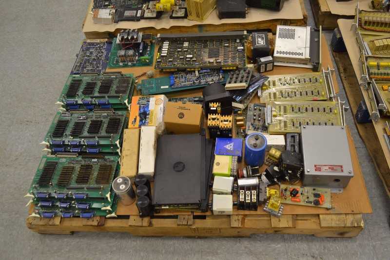 6 PALLETS OF MISC. ELECTRONIC EQUIPMENT,AB, BANNER, PCI, ABB (OHIO) - MISCELLANEOUS