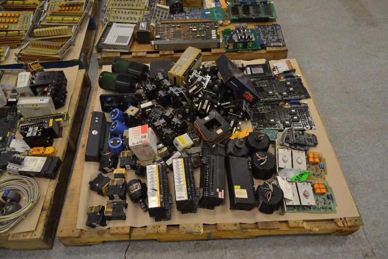 6 PALLETS OF MISC. ELECTRONIC EQUIPMENT,AB, BANNER, PCI, ABB (OHIO) - MISCELLANEOUS