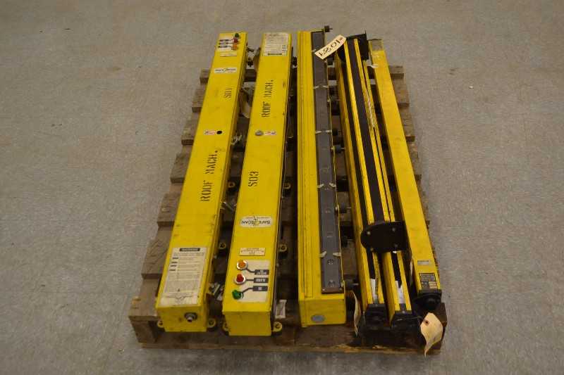 1 PALLET OF LIGHT CURTAINS, DETECTOR 3, OPTOSAFE (OHIO) - MISCELLANEOUS