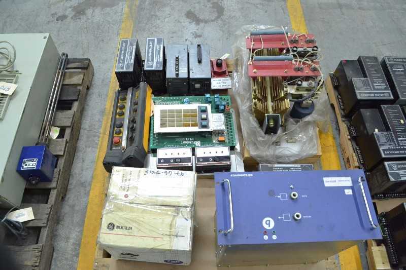 1 PALLET OF ASSORTED ELECTRIC CONTROLS, RTD MODULES, RECTIFIERS, CONTROLLERS, ALLEN BRADLEY (OHIO) - MISCELLANEOUS