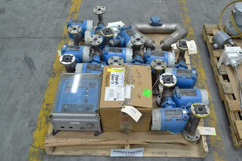 2 PALLETS OF ASSORTED INSTURMENTATION UNITS, FLOW METERS, TRANSMITTERS, LEVEL SENSORS (OHIO) - MISCELLANEOUS