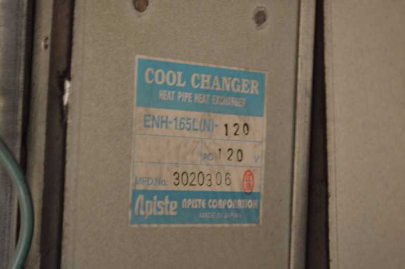 1 PALLET OF APISTE HEAT PIPE HEAT EXCHANGERS ENH165L(N)-120 120V (OHIO) - MISCELLANEOUS