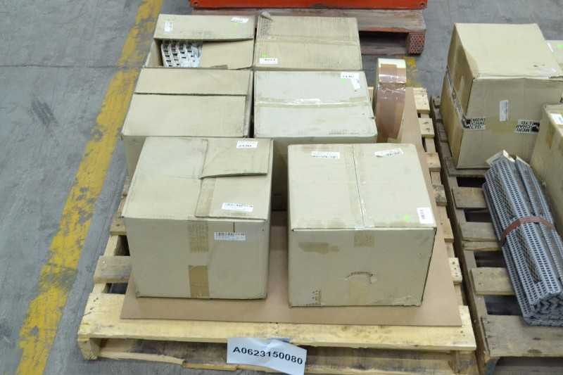 3 PALLETS OF ASSORTED TABLETOP CONVEYOR BELTS, REXNORD, MCC, BDI (OHIO) - MISCELLANEOUS