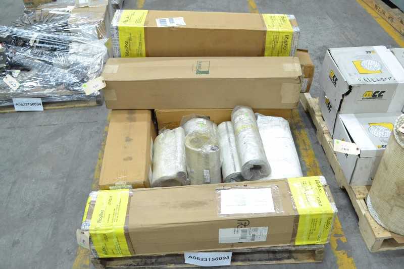 2 PALLETS OF ASSORTED CONVEYOR BELTS, TABLETOP BELTS, INTRALOX, HABASIT, MCC, FORBO (OHIO) - MISCELLANEOUS