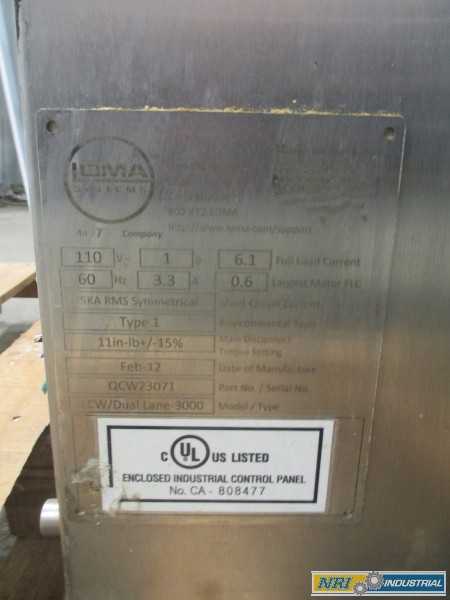LOMA ENGINEERING LCW/DUAL LANE 3000 DIGITAL CONVEYOR CHECKWEIGHER (OHIO) - MISCELLANEOUS