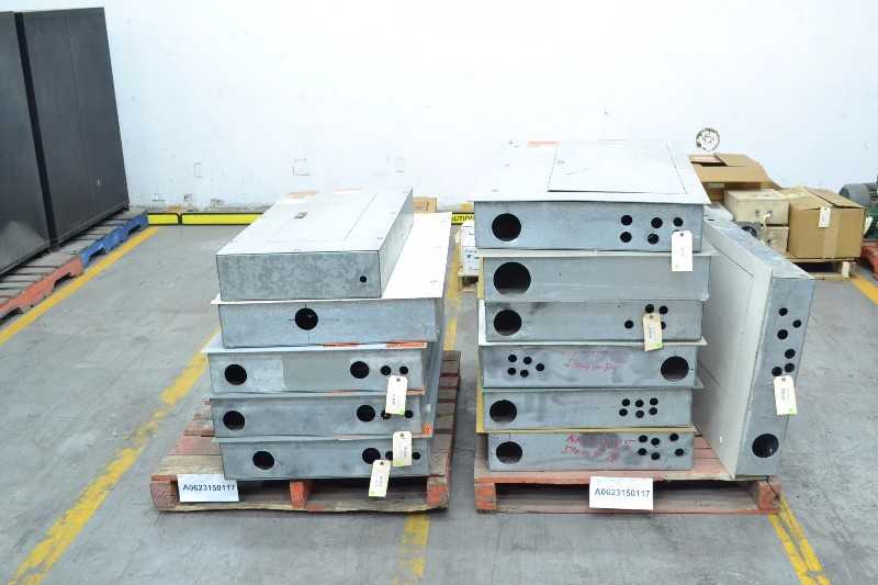 2 PALLETS OF ASSORTED DISTRIBUTION PANELS, SQUARE D, CUTLER HAMMER, WESTINGHOUSE (OHIO) - MISCELLANEOUS
