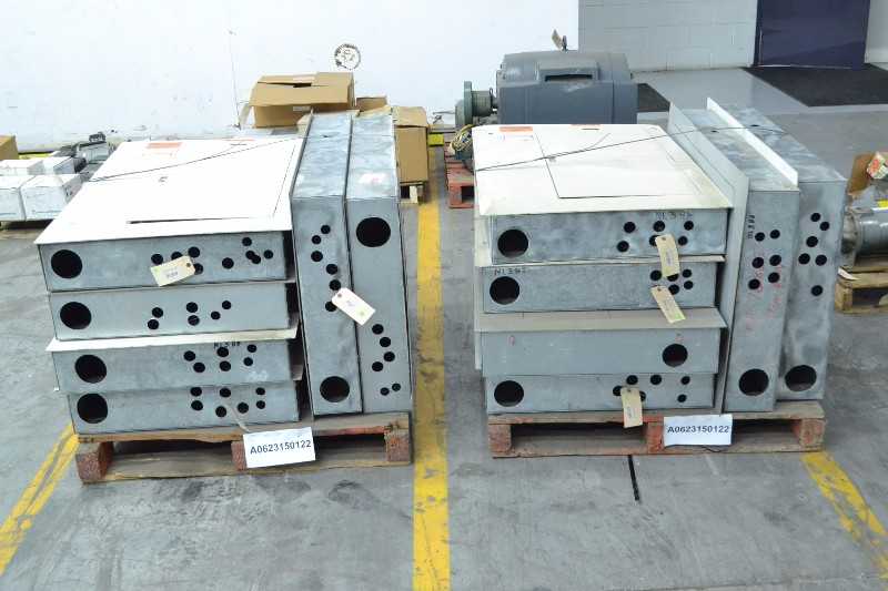 2 PALLETS OF ASSORTED DISTRIBUTION PANELS, SQUARE D, CUTLER HAMMER, WESTINGHOUSE (OHIO) - MISCELLANEOUS
