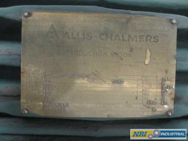 ALLIS CHALMERS GZ 145 AC ELECTRIC MOTOR 250HP 460V-AC 1785RPM 507U 3PH (OHIO) - MISCELLANEOUS