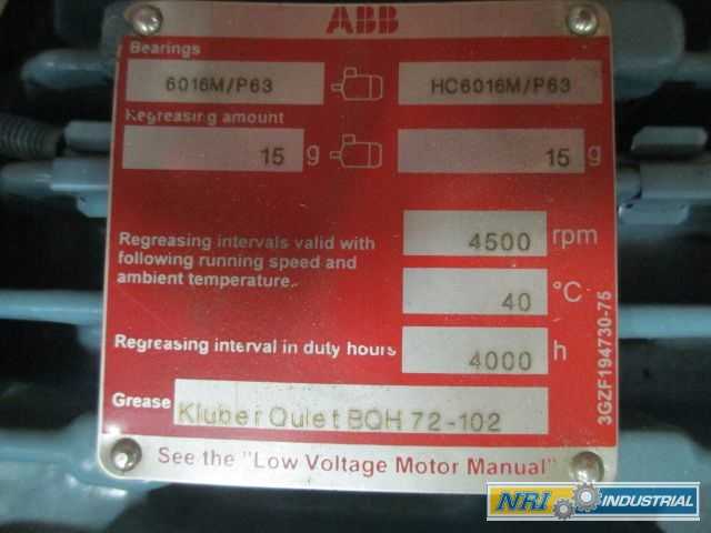 ABB M3BC 280SMC 4 B5 AC ELECTRIC MOTOR 102KW 400V-AC 2832RPM 95HZ 3PH (OHIO) - MISCELLANEOUS