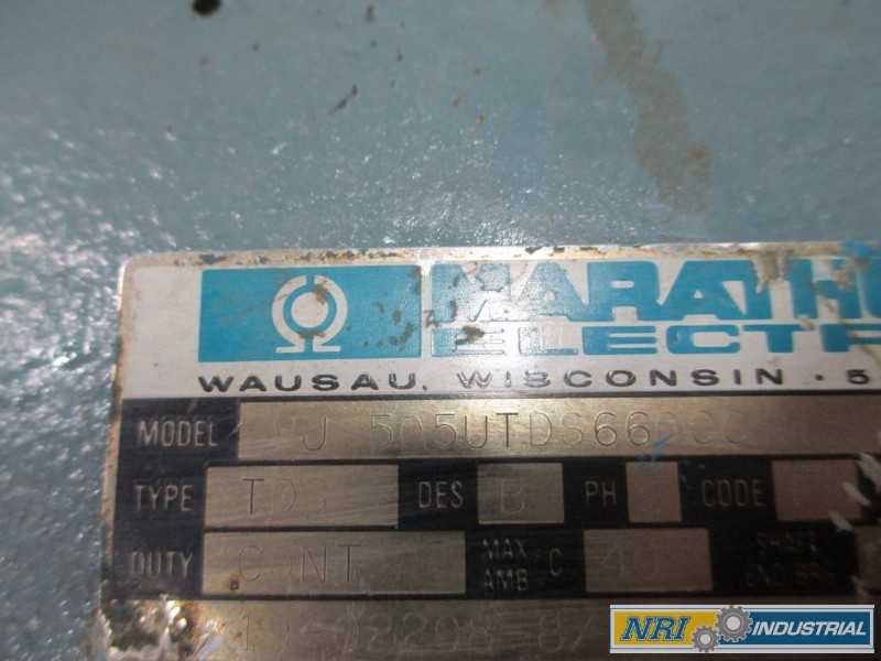 MARATHON WJ 505UTDS660CC AC ELECTRIC MOTOR 300HP 460V-AC 1775RPM 505U 3PH (OHIO) - MISCELLANEOUS