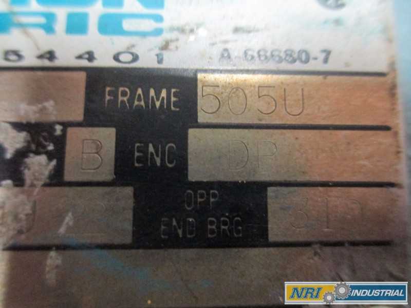 MARATHON WJ 505UTDS660CC AC ELECTRIC MOTOR 300HP 460V-AC 1775RPM 505U 3PH (OHIO) - MISCELLANEOUS