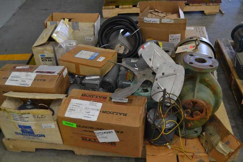 2 PALLETS OF ASSORTED ELECTRIC AC MOTORS, BALDOR, RELIANCE, FASCO, SEW EURODRIVE (OHIO) - MISCELLANEOUS