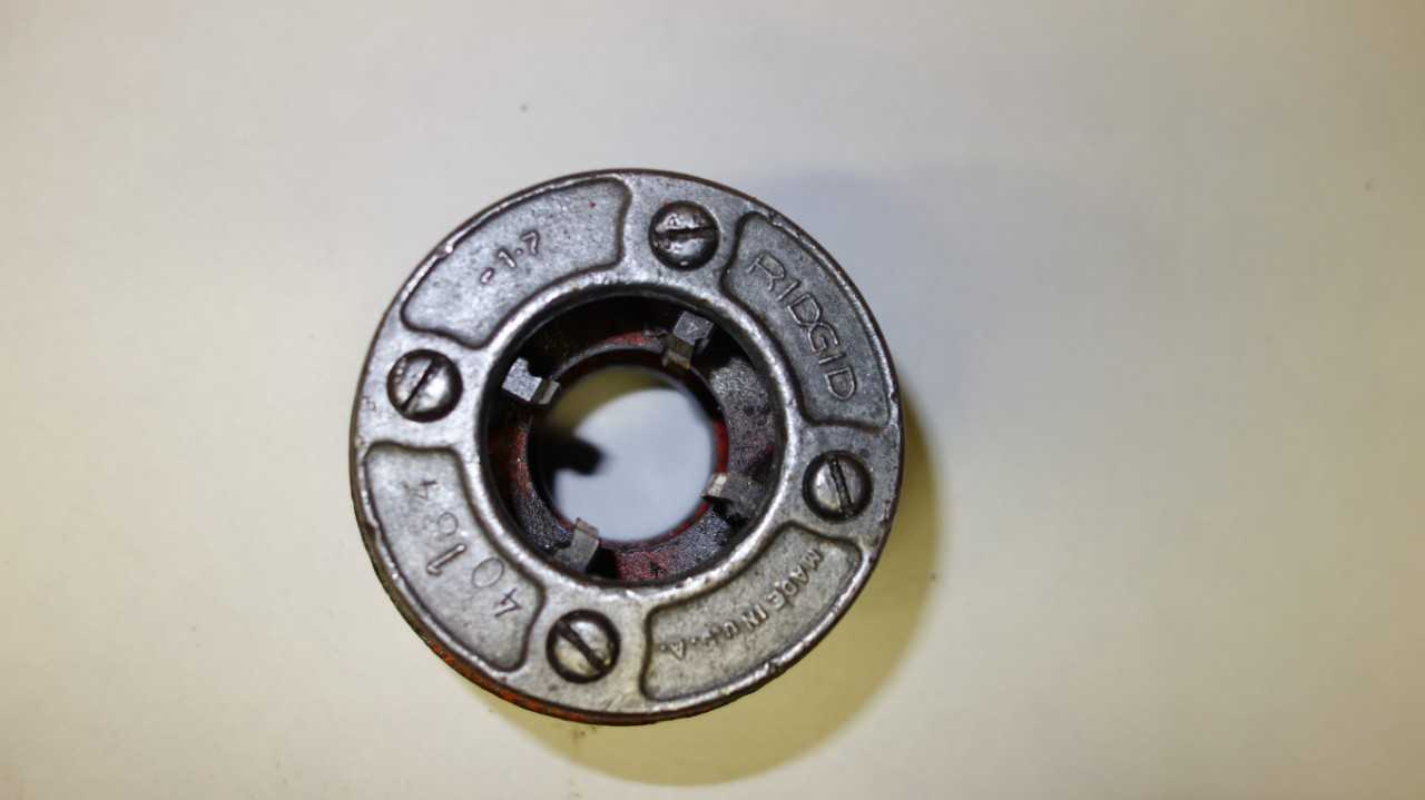 RIDGID 1 IN PLASTIBOND DIES - ELECTRIC POWER TOOLS