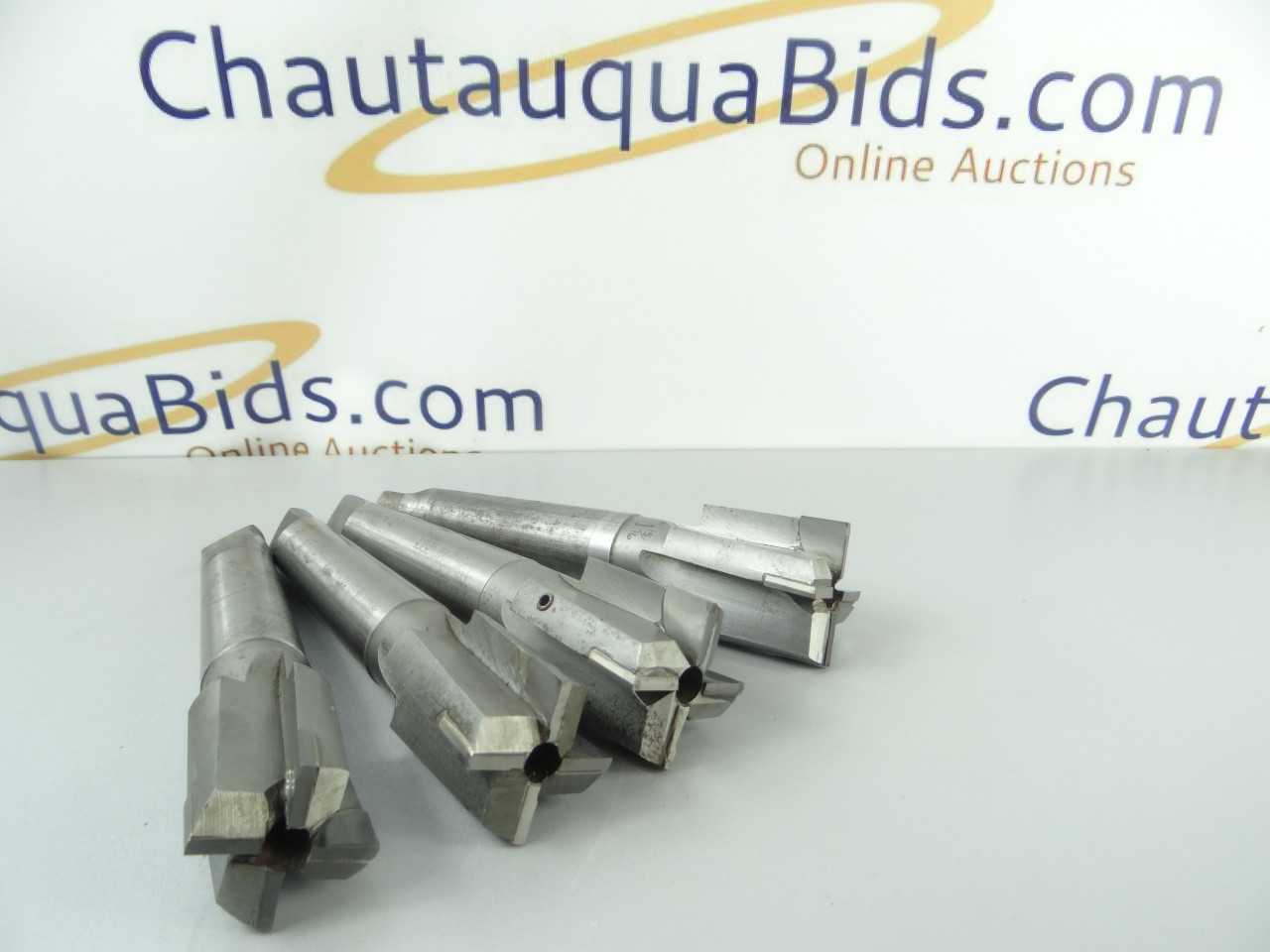 Lot of 4 Carbide Tipped 4MT Pilot Counterbores - MACHINING ACCESSORIES & TOOLING