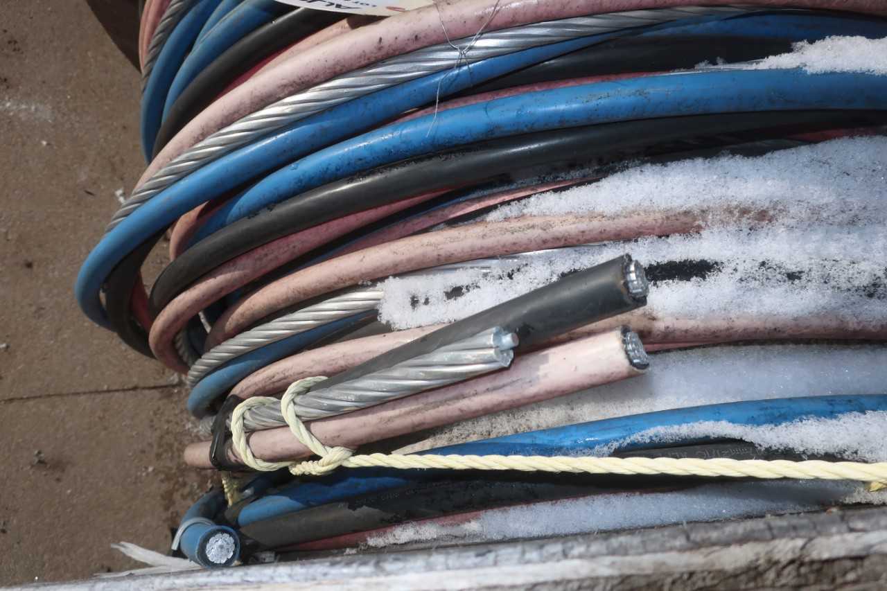 SPOOL OF STEEL CABLE-WIRE - INDUSTRIAL PARTS