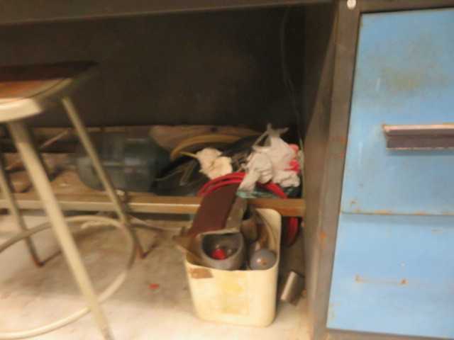 Vidmar Desk and contents - MISCELLANEOUS