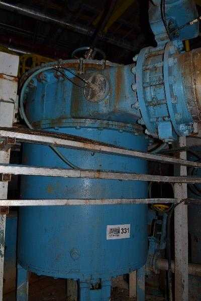 TAMPELLA S36P STAINLESS #2 PRIMARY PRESSURE SCREEN 18X12 WITH TOSHIBA 75HP 1175RPM VERTICAL AC MOTOR - MISCELLANEOUS