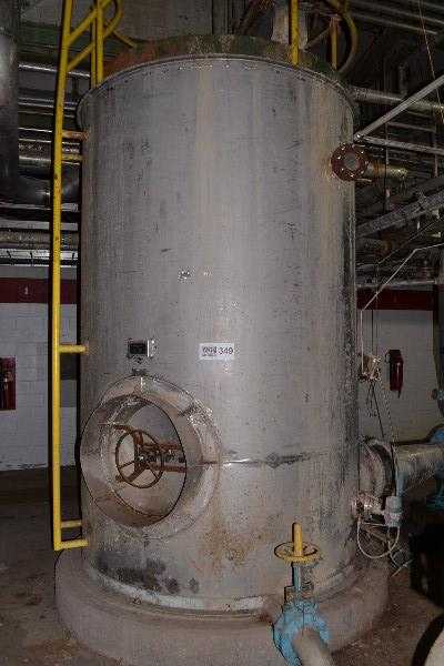 M&M STAINLESS PRIMARY SCREENS TANK WITH FOXBORO 827DF LIQUID LEVEL TRANSMITTER - MISCELLANEOUS