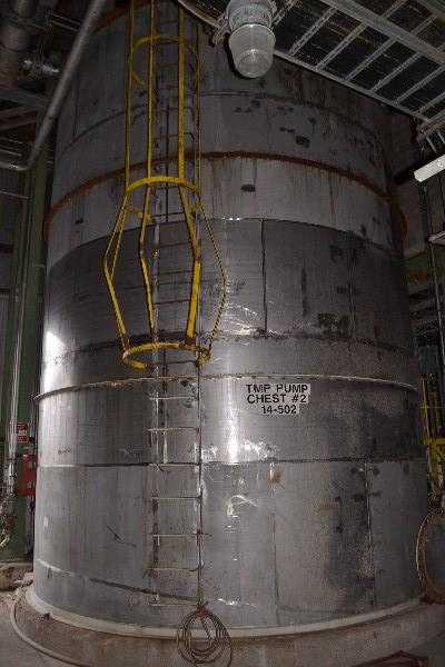 TMP PUMP CHEST #2 STAINLESS 82,000L STORAGE TANK - MISCELLANEOUS