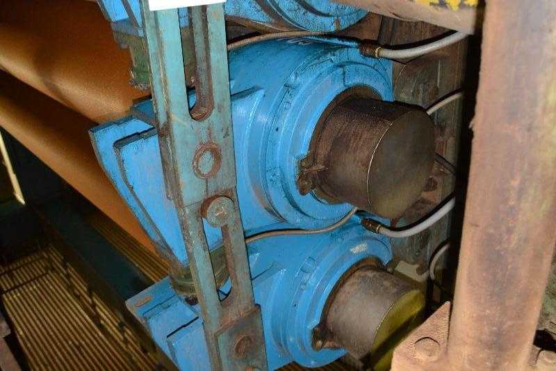 CALENDAR STACK PRESS SECTION WITH VALMET GEAR REDUCER AND ASEA DC MOTOR - MISCELLANEOUS