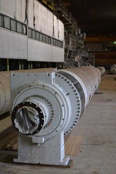COUCH ROLL STAINLESS SHELL 30FT #270 PAPER MACHINE ROLL - MISCELLANEOUS