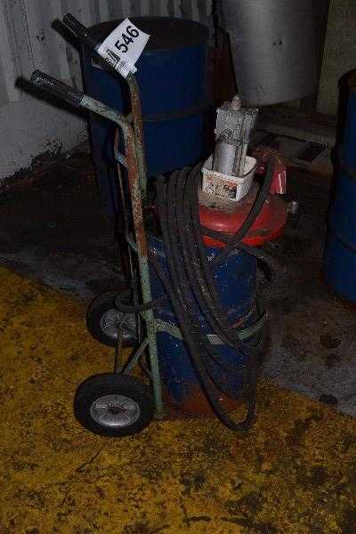 PNEUMATIC DRUM GREASE PRESS/PUMP WITH CART - MISCELLANEOUS