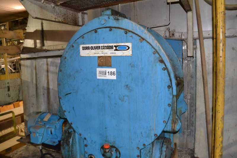 DORR-OLIVER 11113-1 DISC FILTER SAVEALL COMPLETE WITH GEAR REDUCERS, MOTORS, SCREW CONVEYOR - MISCELLANEOUS