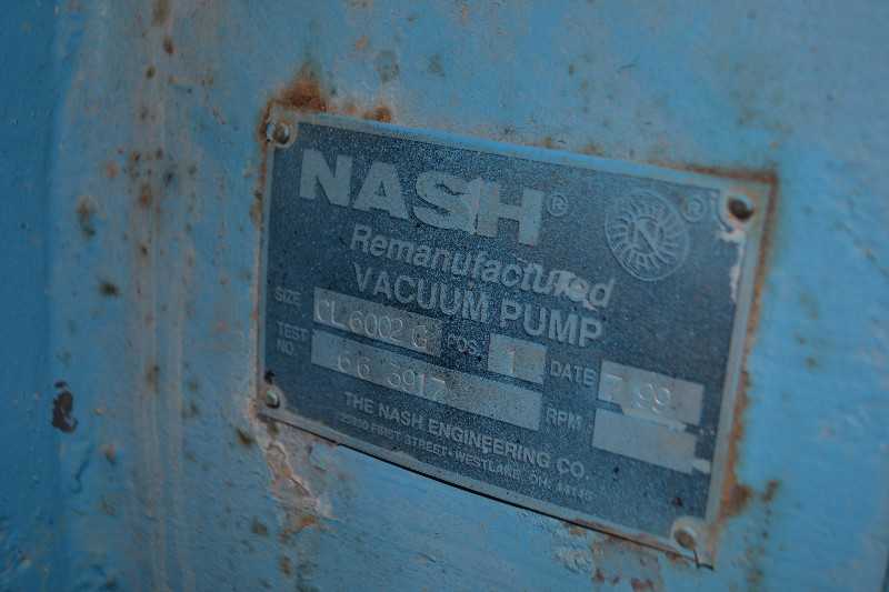 NASH CL6002G VACUUM PUMP IRON INTERNAL GEAR DRIVE - MISCELLANEOUS